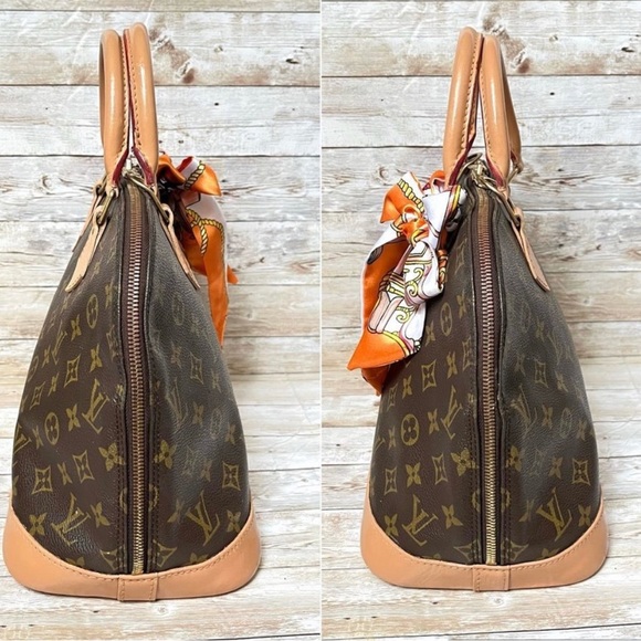 AUTHENTIC LOUIS VUITTON ALMA PM - Picture 3 of 10
